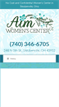 Mobile Screenshot of aimwomenscenter.com